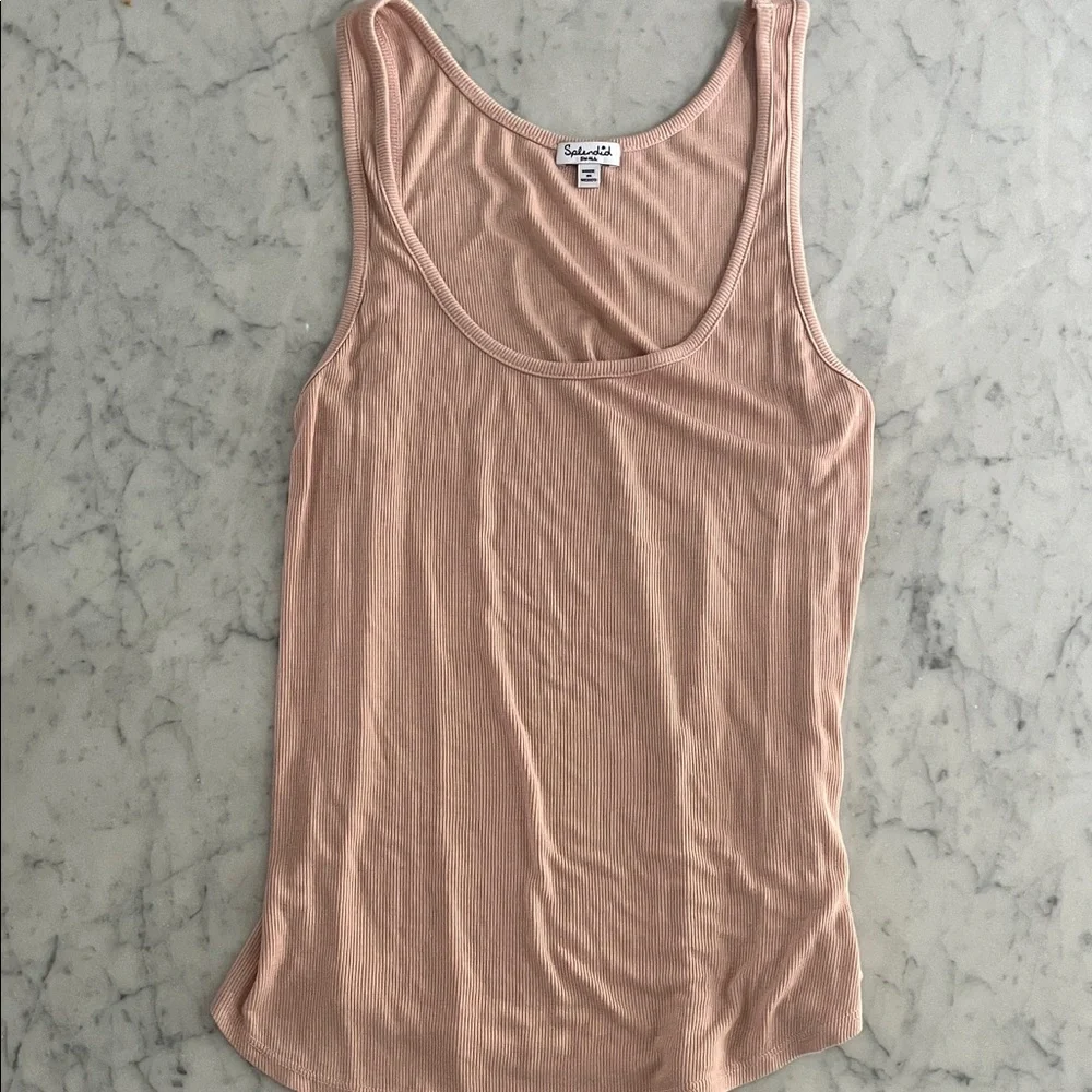 Splendid Ribbed Tank Top - Picture 2 of 5